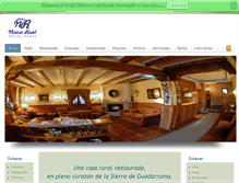 Tablet Screenshot of hotelnavareal.com